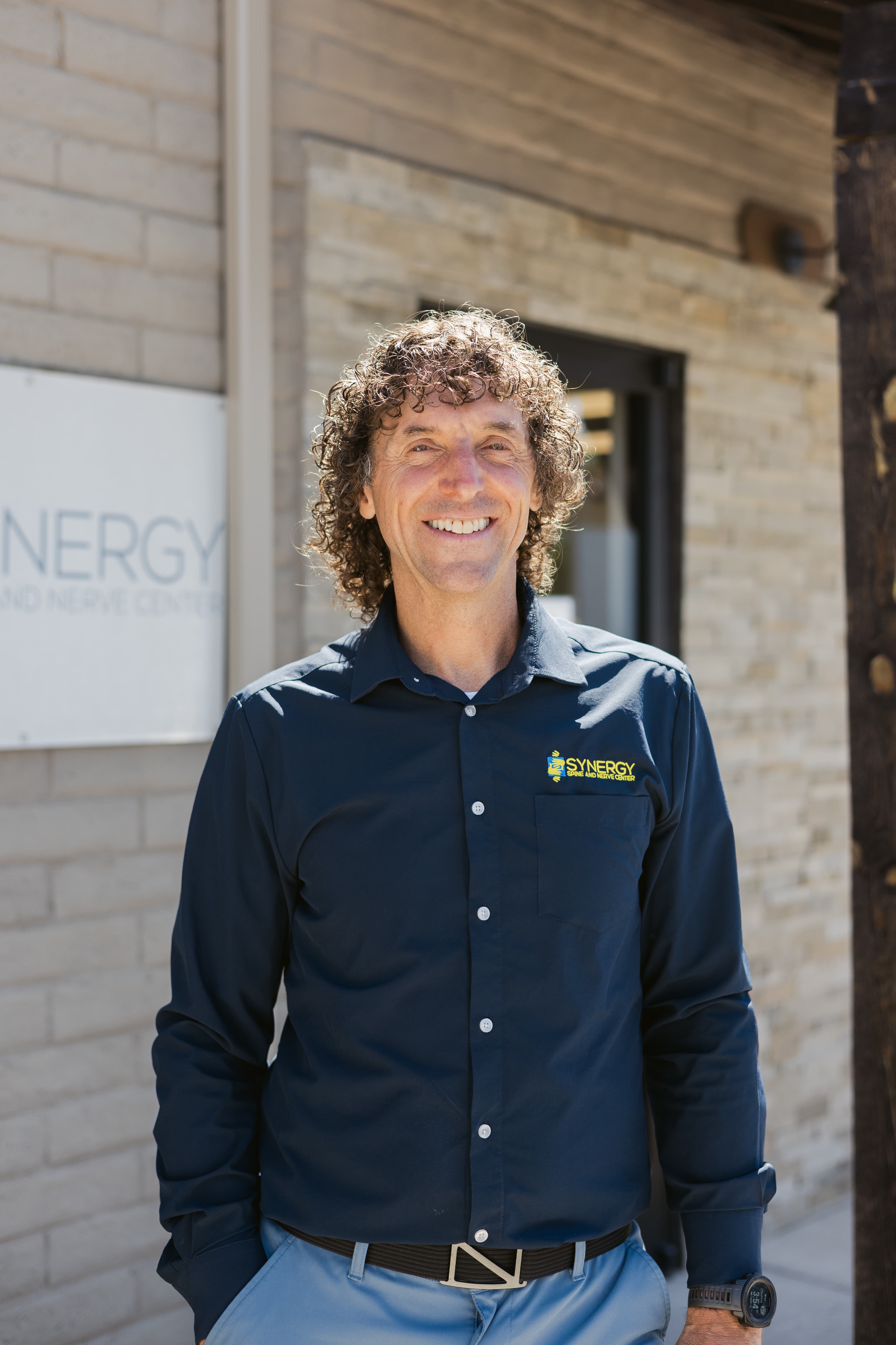 Dr. Brad Fackrell, owner and founder of Synergy Spine and Nerve Center